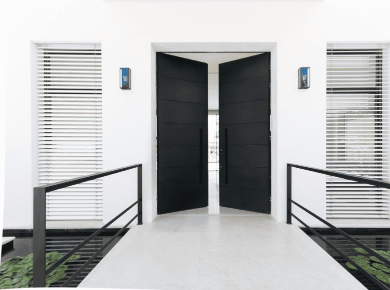 דלת כניסה בקו אפס דגם בלה רוסה