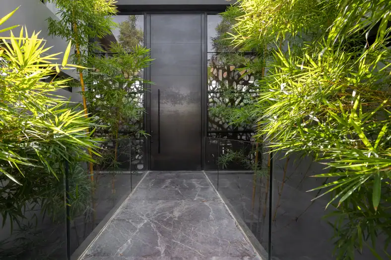 דלת קו אפס עם ציר פיבוט מדגם Nobella - תמונה ראשית