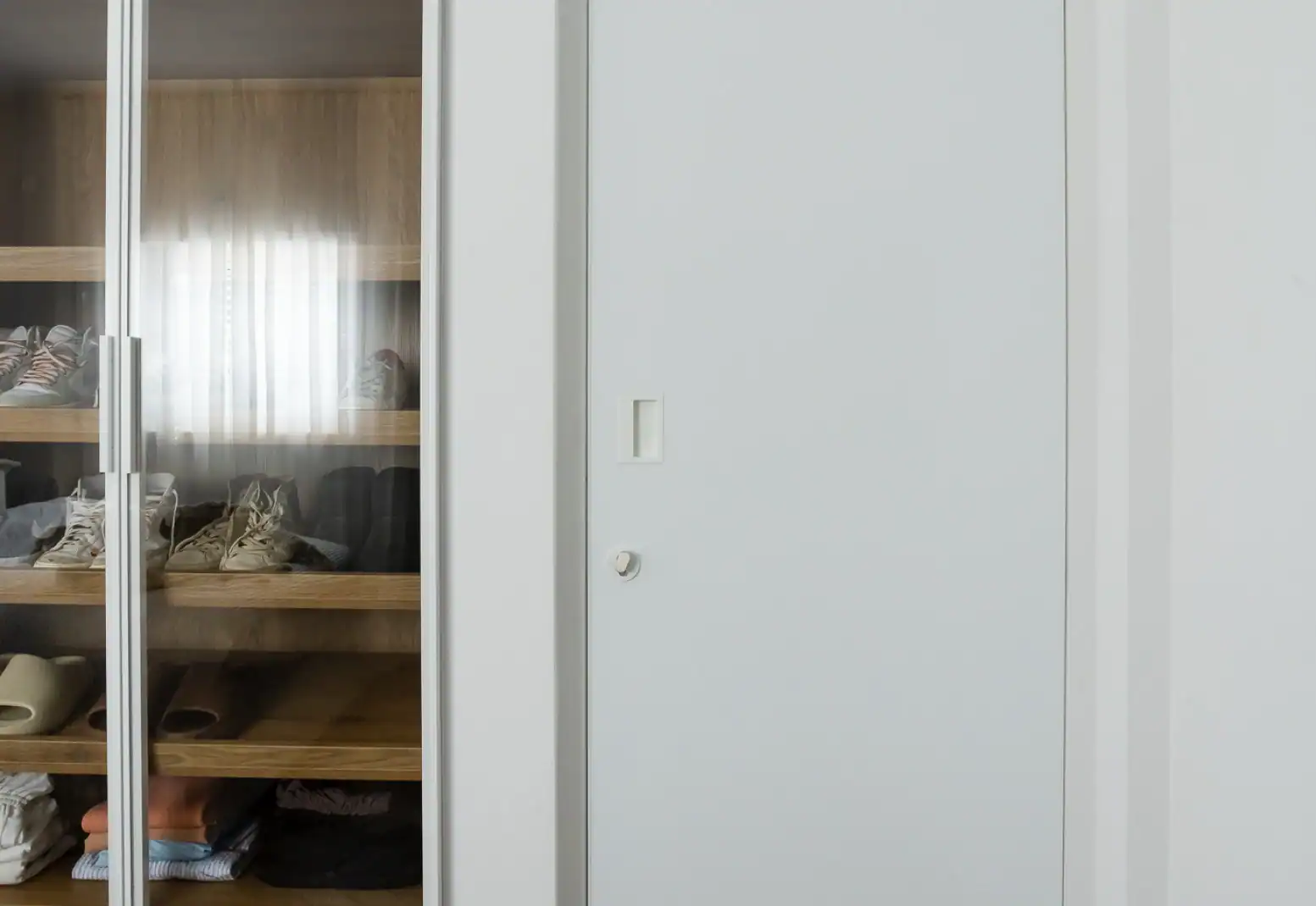 דלת פנים קו אפס לוילות דגם evo