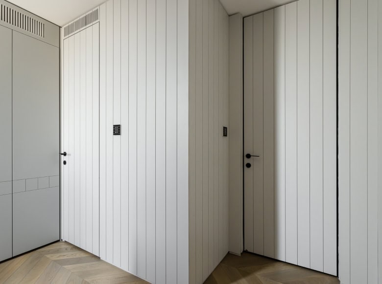 דלת פנים קו אפס מדגם skyline רצפה תקרה