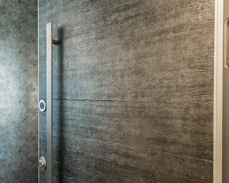 דלת מיוחדת בכניסה לבית